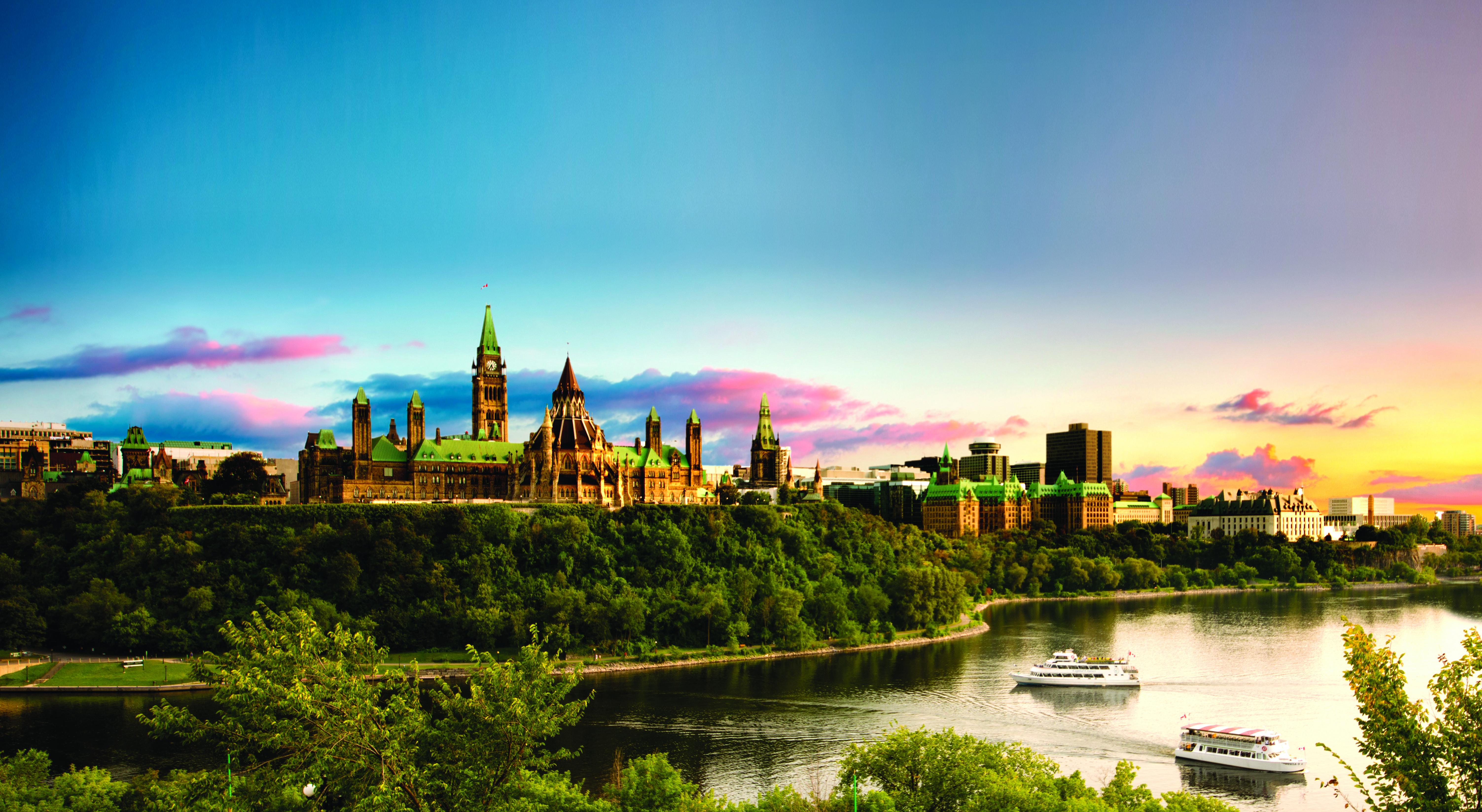 Parliament Hill City Scape